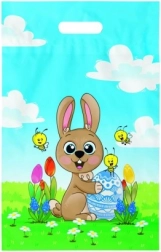 Ostertasche mit Griff aus Kunststoff