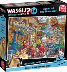 Puzzle JUMBO WASGIJ Mystery 24: Schimmel im Museum 1000 Teile