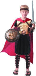 Karnevalskostüm Gladiator für Kinder in Größe 120-130 cm