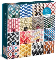 Galison Puzzle Mosaikböden 500 Teile