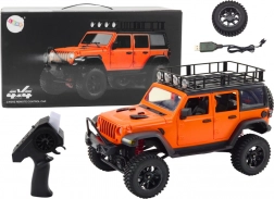 Funkferngesteuertes RC-Geländefahrzeug 2.4G 4x4 orange