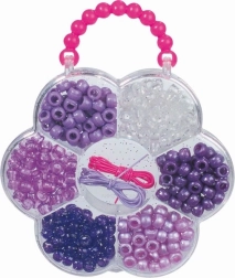 Set aus Kunststoffperlen für die Schmuckherstellung – Set