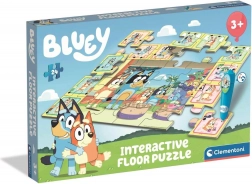 Bodenpuzzle mit interaktivem Stift BLUEY, 24 Teile