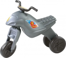 Dreirad-Rutscher Super Bike maxi silber 48 cm