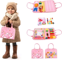 Sensorisches Busy-Buch Einhorn 1 von 2Kids Toys