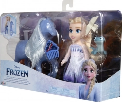Puppe MINI ELSA mit dem magischen Pferd Nokk 15 cm