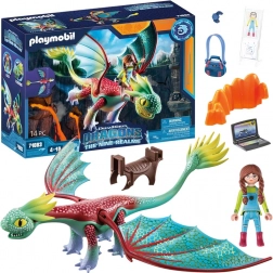 Playmobil Dragons The Nine Realms – Drachenfigur und Alex, Bauset mit 14 Teilen