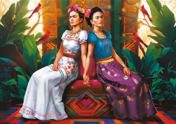 Puzzle TREFL Premium Plus Frida Kahlo: Die zwei Ich 1000 Teile