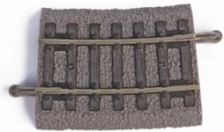 Piko gebogenes Gleis R2 7,5° mit Bettung H0