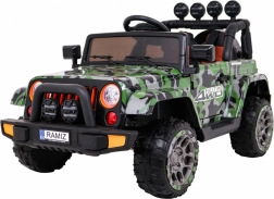 Elektrisches Kinder-Geländewagen Full Time 4WD mit 4x4-Antrieb, Fernsteuerung und LED‑Beleuchtung – Moro