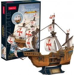 CubicFun 3D Puzzle Schiff Santa Maria 204 Teile