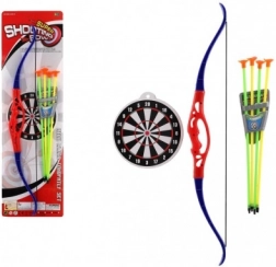 Kunststoff-Kinderset mit Bogen und Pfeilen TEDDIES