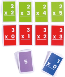 Bigjigs Toys Multiplikationskarten 1–6