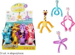 Federnde Giraffe mit Saugnäpfen