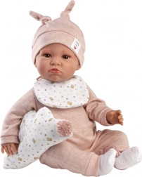 Realistische Baby-Puppe mit Geräuschen und weichem Körper 45 cm
