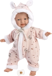 Llorens 63302 LITTLE BABY – realistische Babypuppe mit weichem Stoffkörper – 32 cm