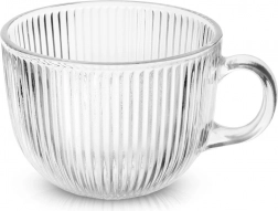 Glas für Kaffee und Tee 500 ml mit Henkel ORION