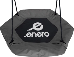 Sechseckige Schaukel Storchennest in grauer Farbe