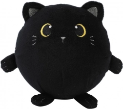 Squishy-Maskottchen schwarzes Kätzchen 15 cm