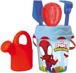Eimer mit Zubehör 17 cm SPIDEY