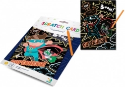 Dodo Kratzbild Superheld 21 × 29 cm