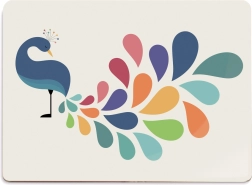 Vilac Aquarellfarben mit Pfauenmotiv