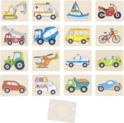 Goki Holz-Memospiel Verkehrsmittel