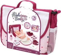 Puppenpflege-Set mit Tragetasche und Fläschchen