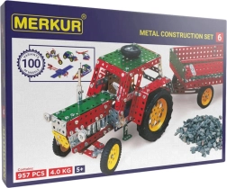 Merkur M6 großer Metallbaukasten mit 957 Teilen