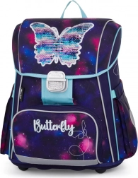 Schulrucksack Premium Schmetterling