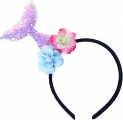 Meerjungfrau-Stirnband – Violett