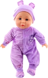 Sound-Babypuppe im lila Outfit, 30 cm