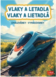 Malbuch Züge und Flugzeuge 20 × 27,5 cm