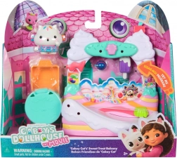 Gabbys magisches Haus – Balkon-Spielset Zuckerbäckerei mit Kucha