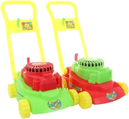 Kinder-Rasenmäher mit klappbarem Griff – Farbmix