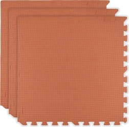 HUMBI Schaum-Spielmatte 180 × 60, große wasserdichte Puzzles, sicher, 3 Stk., Orange