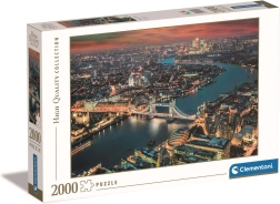 Puzzle 2000 Teile Londoner Ansicht aus der Vogelperspektive