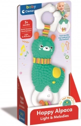 Interaktives Rasselspielzeug Glückliche Alpaka BABY CLEMENTONI