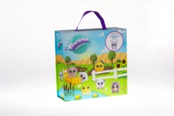 Flockies Tierhaus mit Figur Katze Caroline