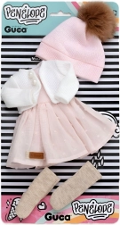 Kleidung für die Puppe PENELOPE 34 cm – Set mit 5 Teilen