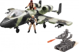 Flugzeug mit Figuren und Effekten