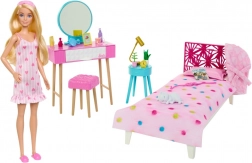 Barbie – Schlafzimmer-Set mit Puppe