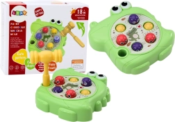 Geschicklichkeitsspiel mit Krokodil und Hammer