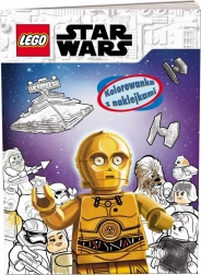 Lego Star Wars Malbuch mit Aufklebern