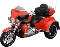 Metall-Motorradmodell HARLEY-DAVIDSON 2021 CVO Tri Glide 1:12, orange