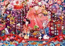 Puzzle Japanische Teezeremonie 500 Teile