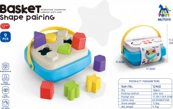 Formensortierer für die Kleinsten – verschiedene Formen