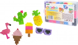 Bügelperlen – Großes Set mit 24 Farben