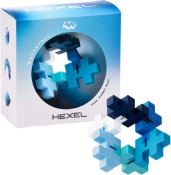 Plus-Plus Hexel Waterfall Anti-Stress-Fidget aus BIG-Teilen