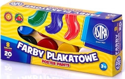 Tempera-Farben ASTRA 8×20 ml